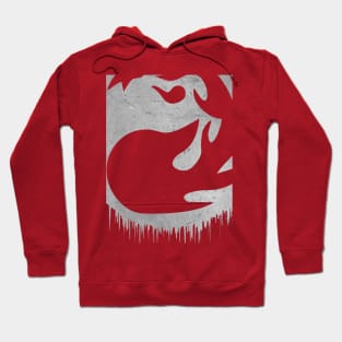 Red Mana Drained Hoodie